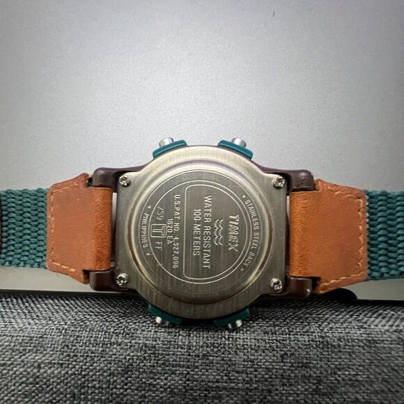 Timex Atlantis 100 / Expedition Digital Watch Original Strap 100M INDIGLO - Picture 2 of 6